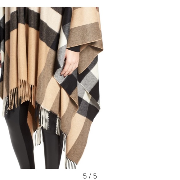⭐️ Burberry cashmere cape - Picture 4 of 8